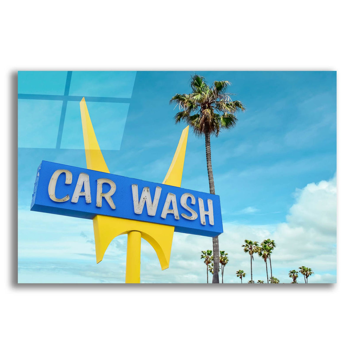 5 Points Car Wash by Carlos Vargas acrylic glass wall art