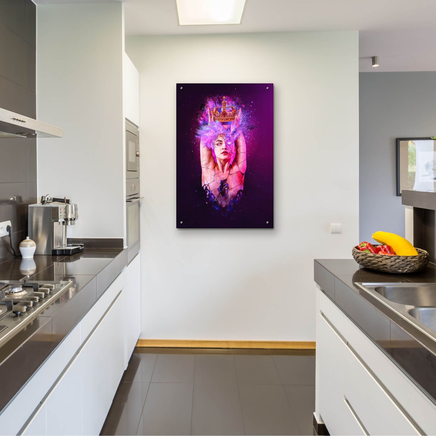 Epic Art 'Pride -  Paradise Lost Seven Deadly Sins' by Mario Sanchez Nevado Acrylic Glass Wall Art,24x36