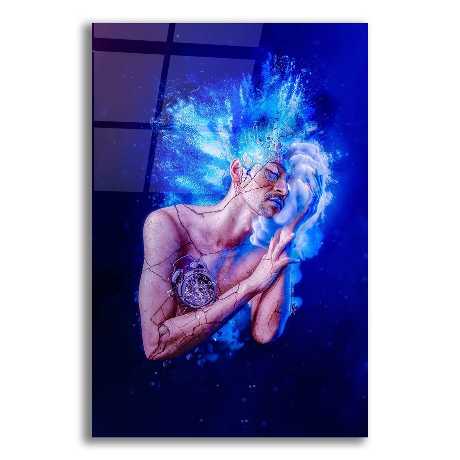 Epic Art 'Sloth - Paradise Lost Seven Deadly Sins' by Mario Sanchez Nevado Acrylic Glass Wall Art