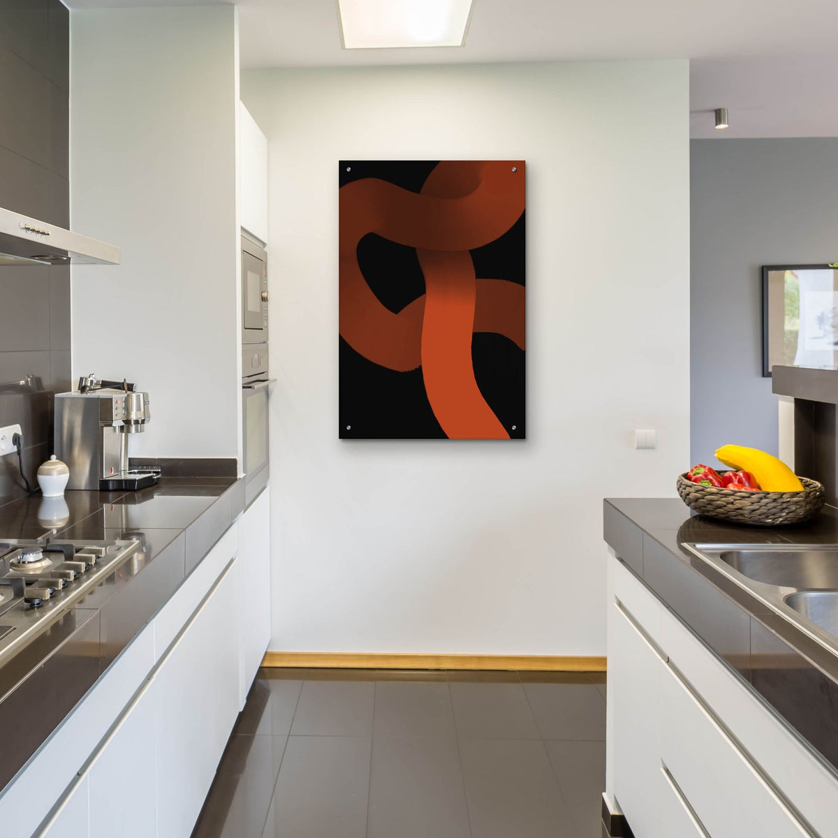 Soft N 1 by Cesare Bellassai - 24x36 acrylic wall art in a room