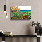 Mediterranean Sea by Cesare Bellassai - 24x16 acrylic wall art in a room