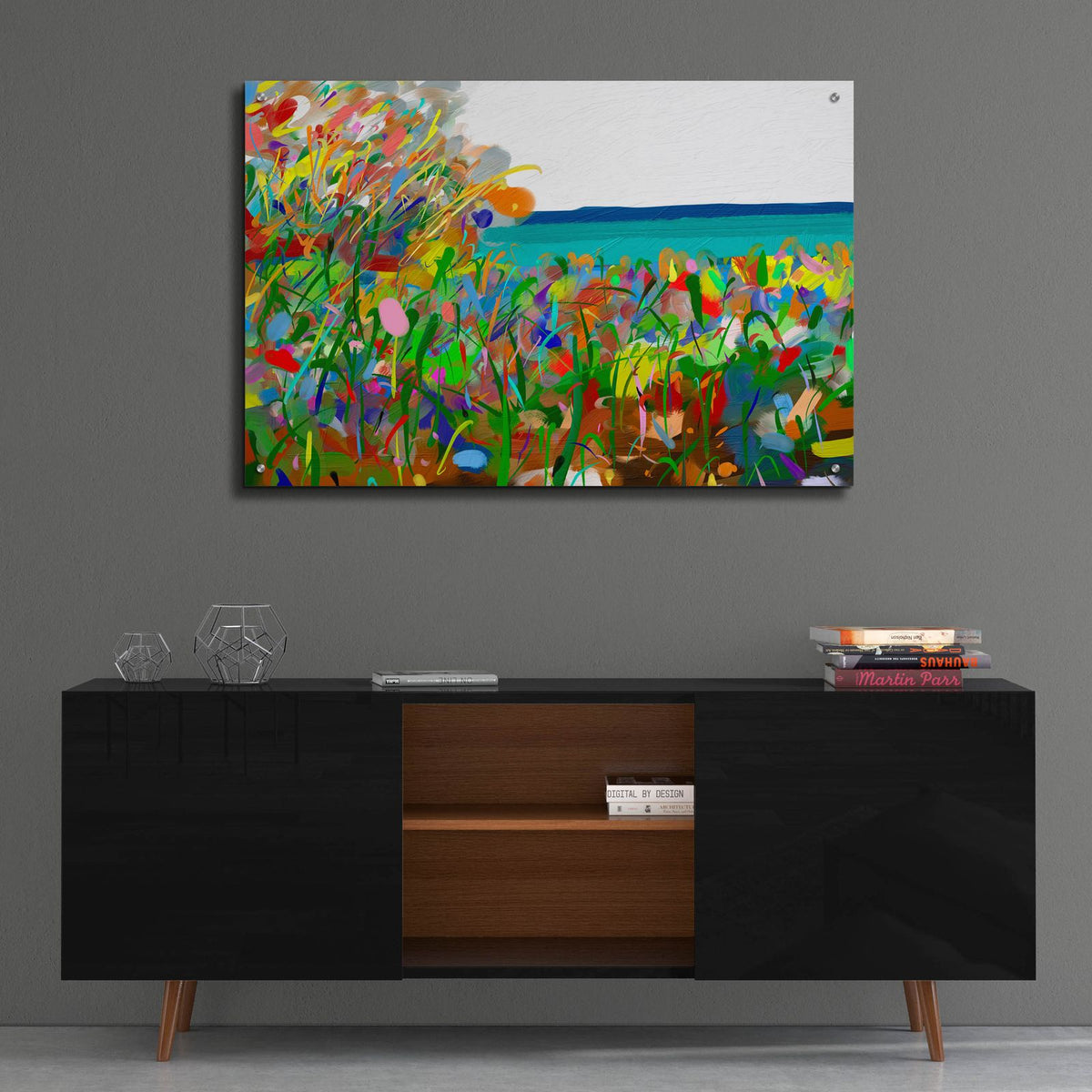 Mediterranean Sea by Cesare Bellassai - 36x24 acrylic wall art in a room