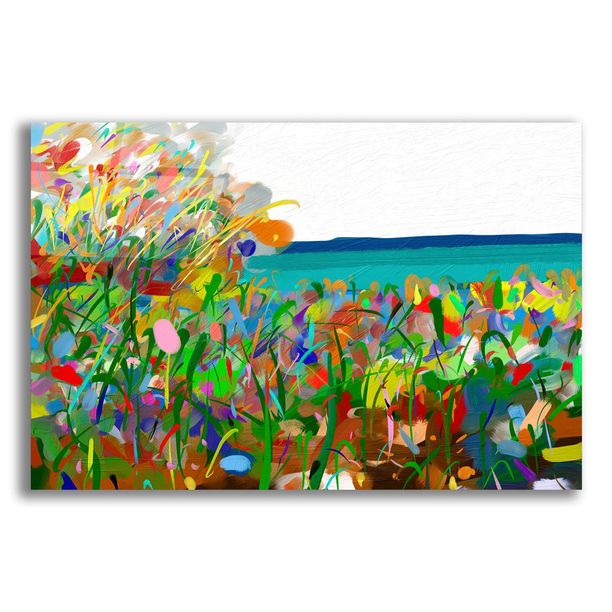 Mediterranean Sea by Cesare Bellassai acrylic glass wall art
