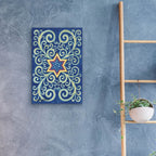 Stars With Curls by Andrea Strongwater - 16x24 acrylic wall art in a room