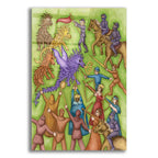 Attack by Andrea Strongwater acrylic glass wall art