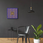 Hanukah Wrap by Andrea Strongwater - 24x24 acrylic wall art in a room