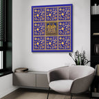 Hanukah Wrap by Andrea Strongwater - 36x36 acrylic wall art in a room
