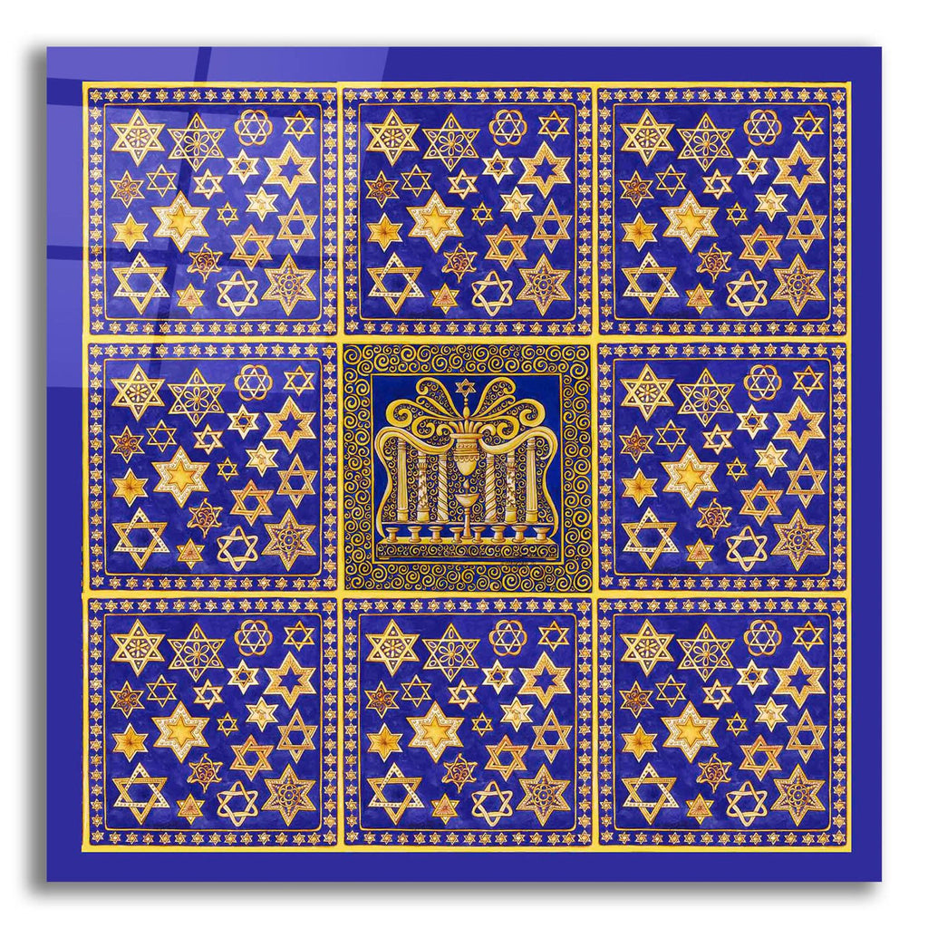 Hanukah Wrap by Andrea Strongwater acrylic glass wall art