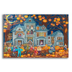 Haunted House Costume Parade by Andrea Strongwater acrylic glass wall art