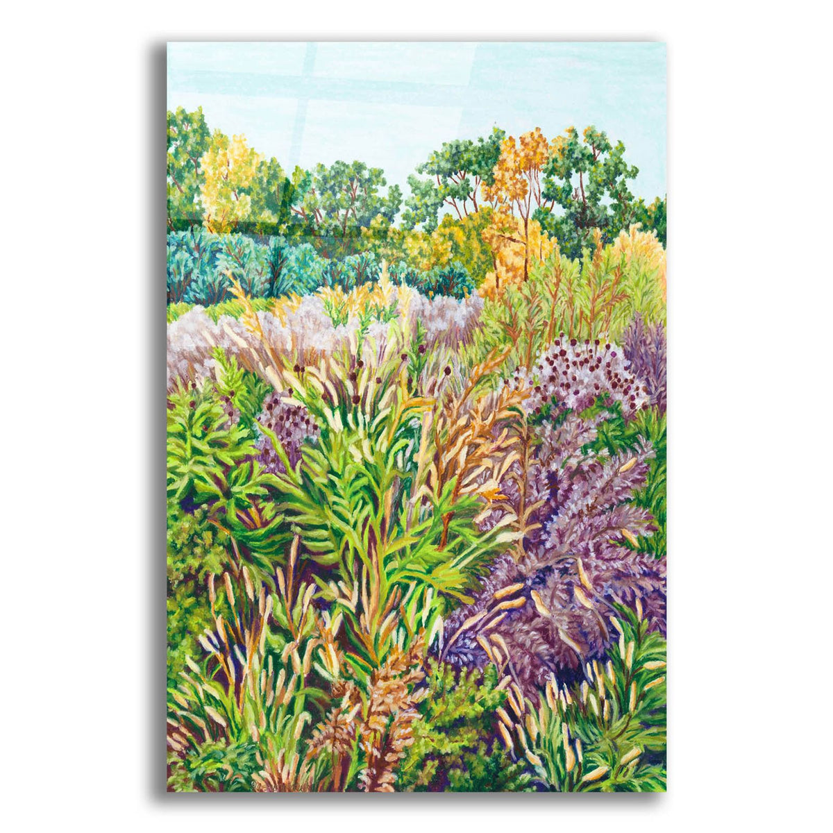 Ny Littletree Goldenrod by Andrea Strongwater acrylic glass wall art