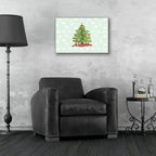 Christmas Tree Spode by Andrea Strongwater - 24x16 acrylic wall art in a room