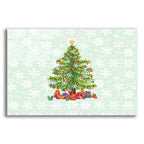 Christmas Tree Spode by Andrea Strongwater acrylic glass wall art