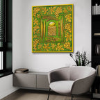 Jewish Year Succoth by Andrea Strongwater - 36x36 acrylic wall art in a room