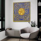 Jewish Year Passover by Andrea Strongwater - 36x36 acrylic wall art in a room