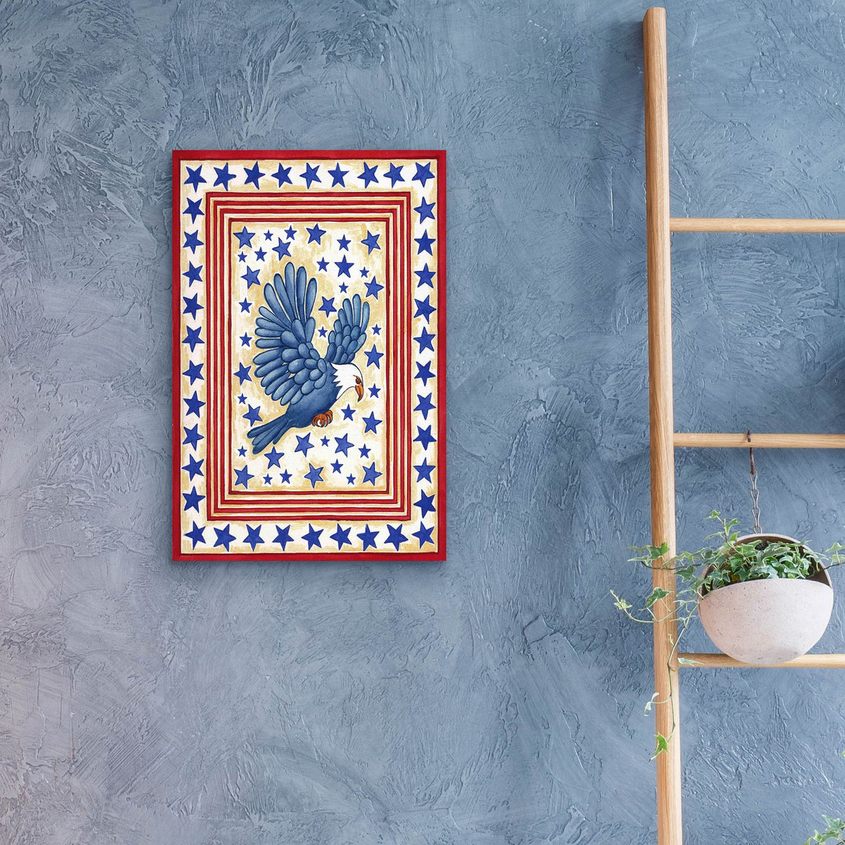 Independence Day by Andrea Strongwater - 16x24 acrylic wall art in a room