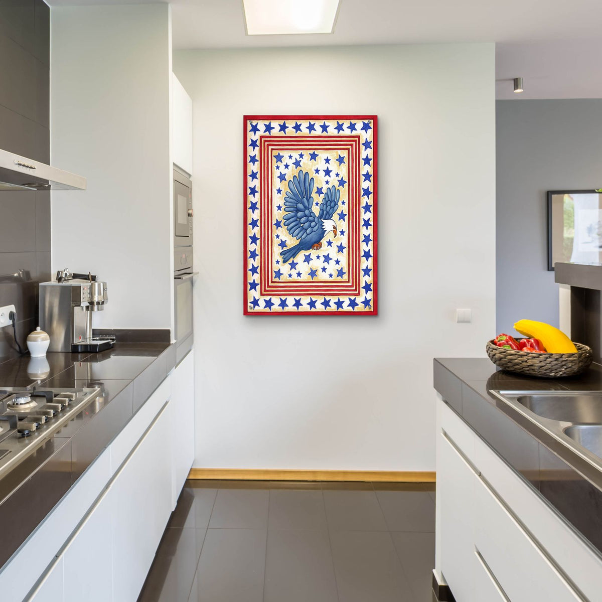Independence Day by Andrea Strongwater - 24x36 acrylic wall art in a room