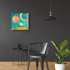 Be Brave Be Bold by Andrea Haase - 24x24 acrylic wall art in a room
