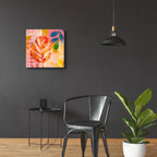 Mid Century Summer Fun 3 by Andrea Haase - 24x24 acrylic wall art in a room