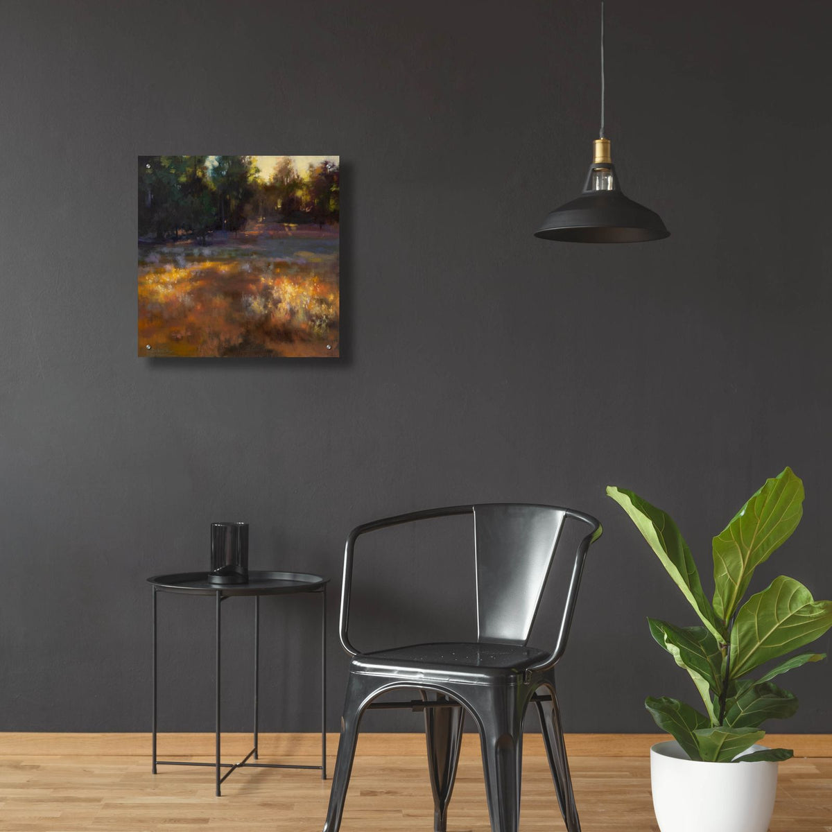 Afternoon Stars by Christine Debrosky - 24x24 acrylic wall art in a room