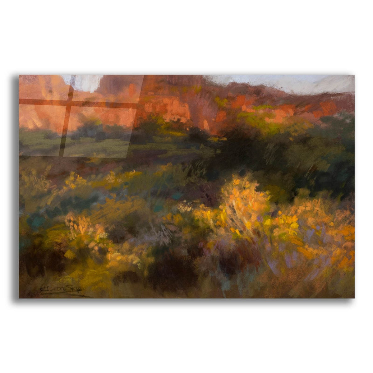 Autumn Bluff by Christine Debrosky acrylic glass wall art