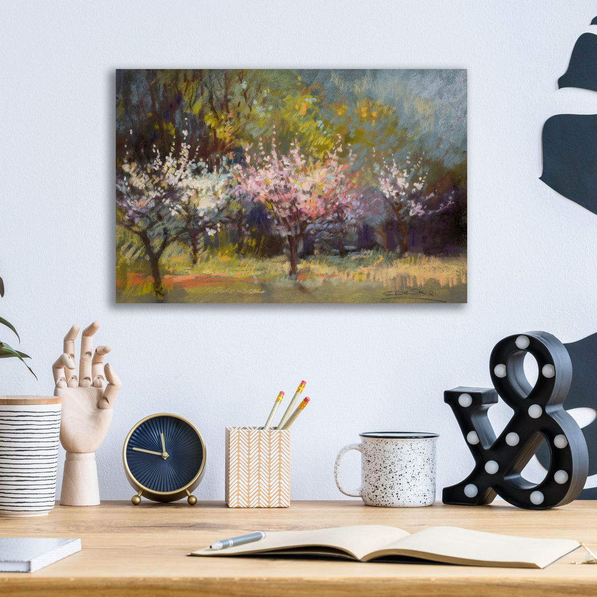 Mixed Fruit by Christine Debrosky - 16x12 acrylic wall art in a room