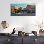 Epic Art 'Morning Sun Dew' by Christine Debrosky Acrylic Glass Wall Art,48x24