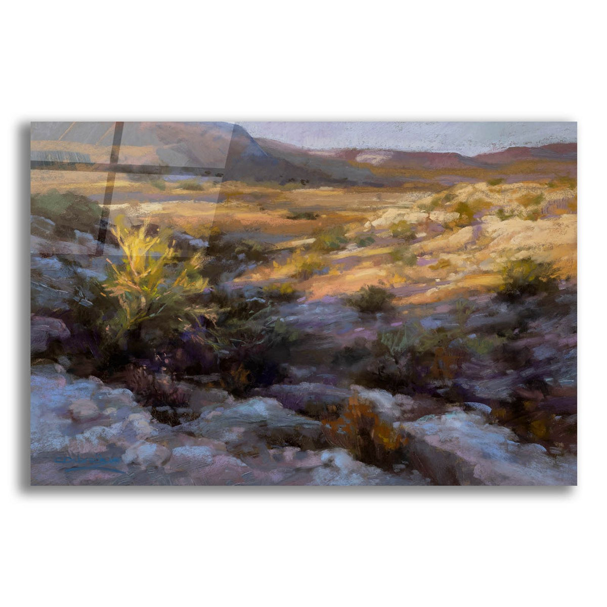 That's The Way the Caliche Crumbles by Christine Debrosky acrylic glass wall art