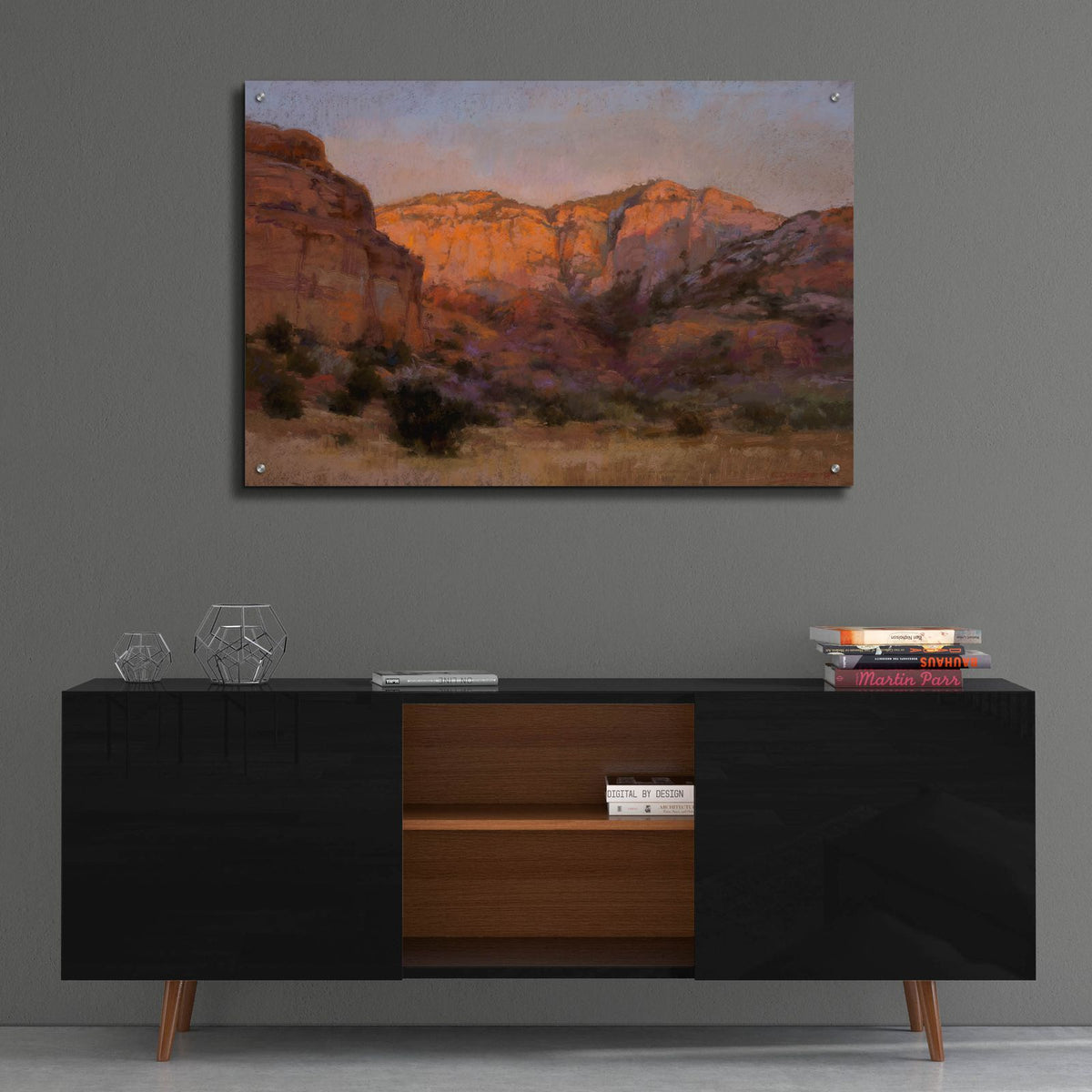 When The Day Softly Slips by Christine Debrosky - 36x24 acrylic wall art in a room
