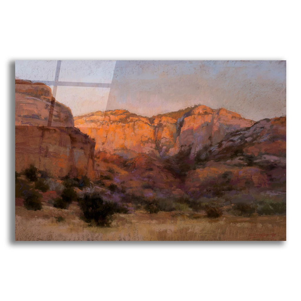 When The Day Softly Slips by Christine Debrosky acrylic glass wall art
