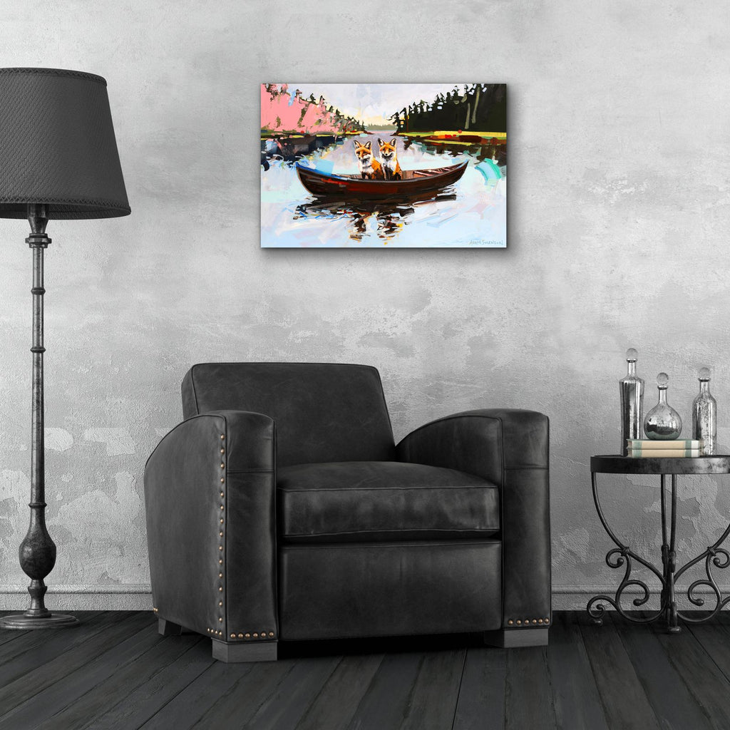 Flights Of Fancy by Adam Swanson - 24x16 acrylic wall art in a room
