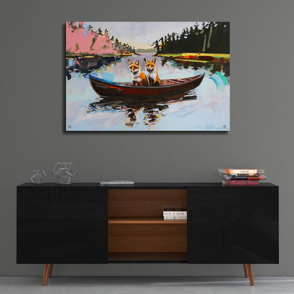Flights Of Fancy by Adam Swanson - 36x24 acrylic wall art in a room