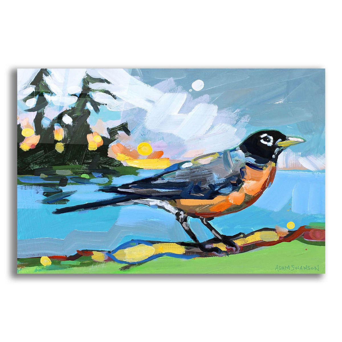 Listening by Adam Swanson acrylic glass wall art