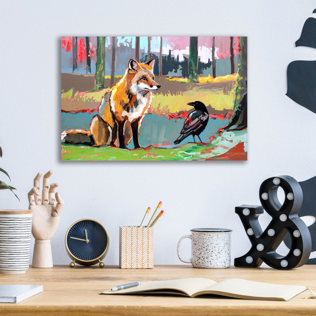 Meet Us Right Here by Adam Swanson - 16x12 acrylic wall art in a room