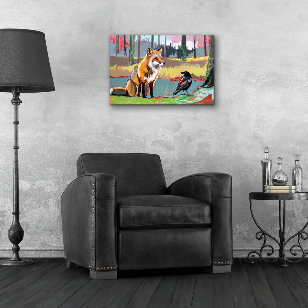 Meet Us Right Here by Adam Swanson - 24x16 acrylic wall art in a room