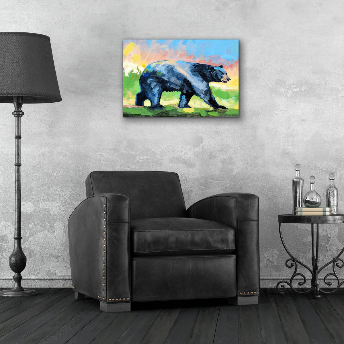 Seek by Adam Swanson - 24x16 acrylic wall art in a room