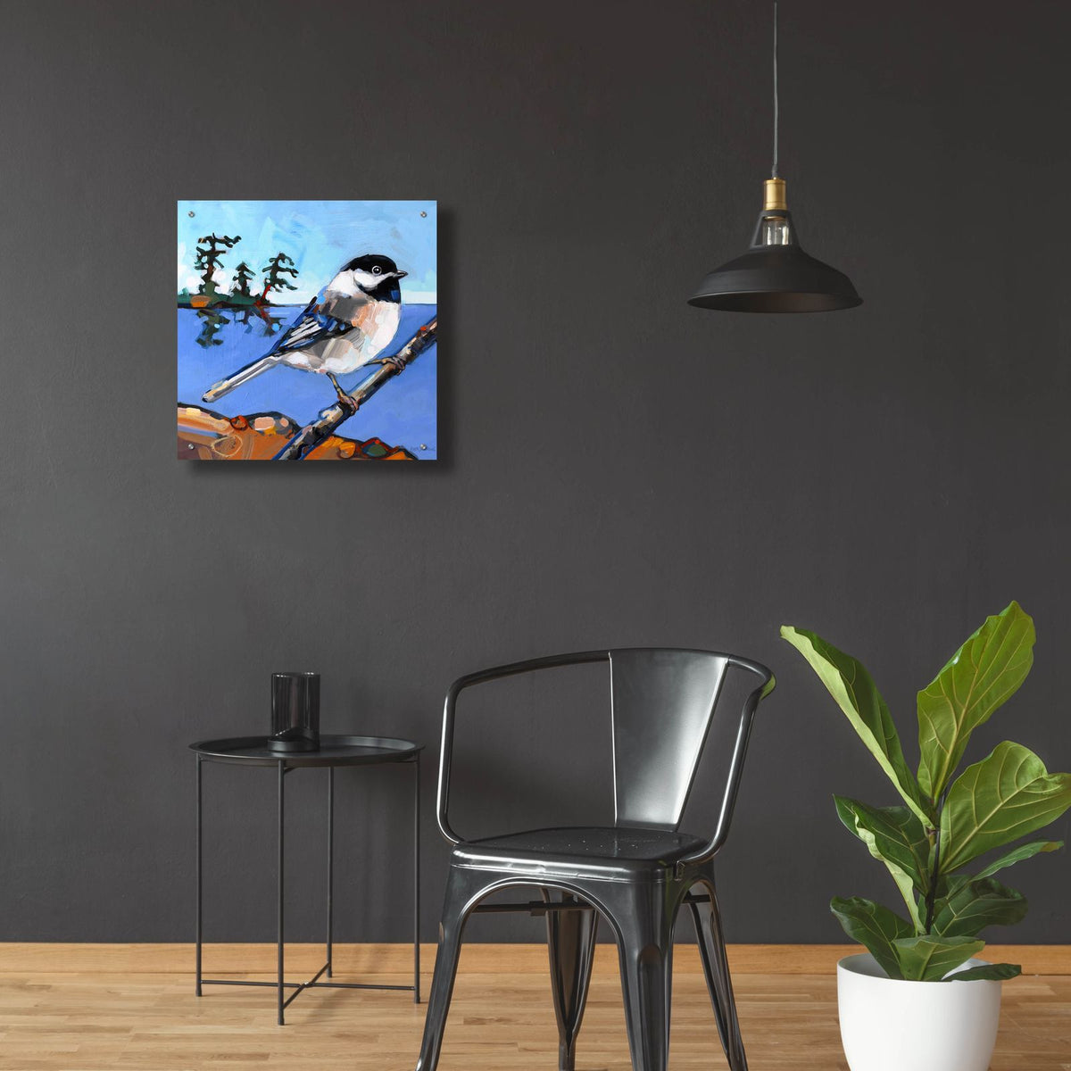 Storm by Adam Swanson - 24x24 acrylic wall art in a room