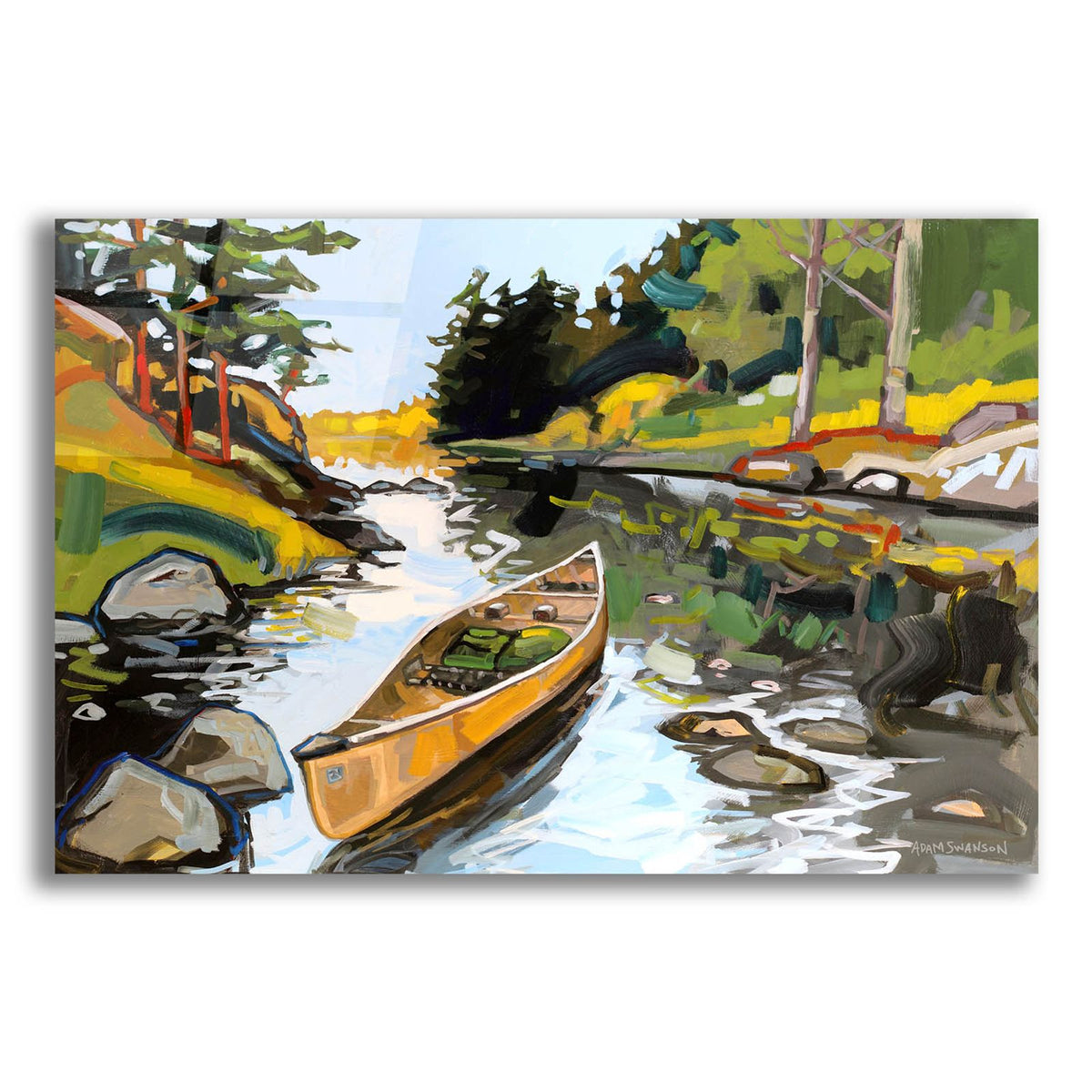 Writing Letters by Adam Swanson acrylic glass wall art
