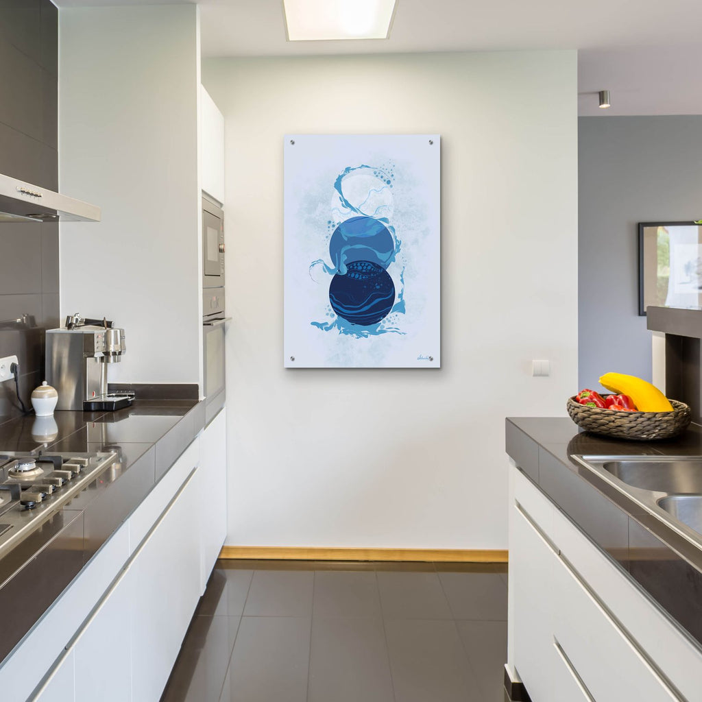 Catch by Bronwyn Baker - 24x36 acrylic wall art in a room