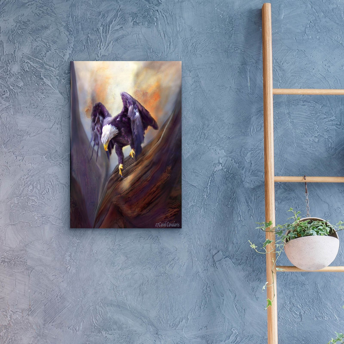 Fearless by Carol Cavalaris - 16x24 acrylic wall art in a room