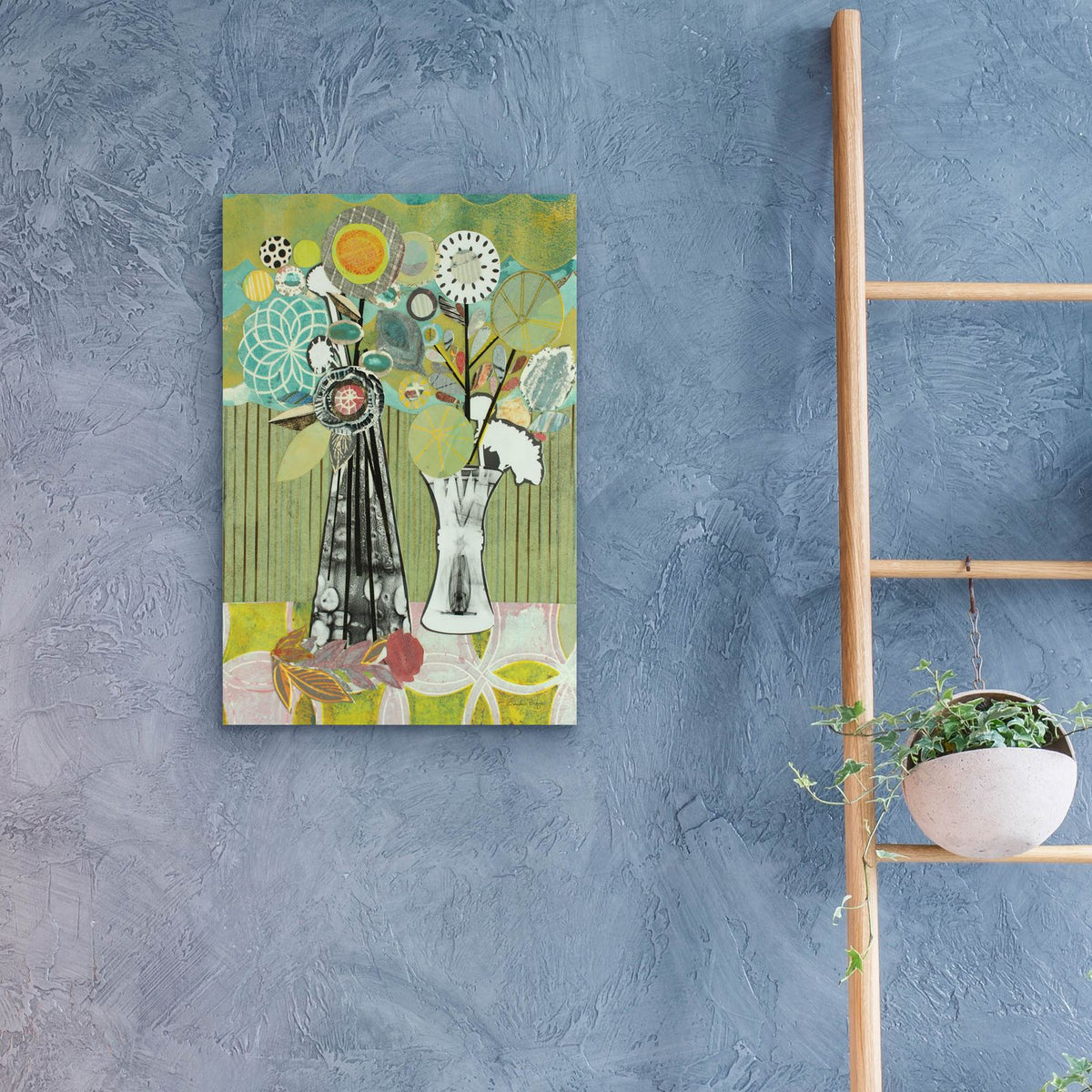 Arrangement by Candra Boggs - 16x24 acrylic wall art in a room