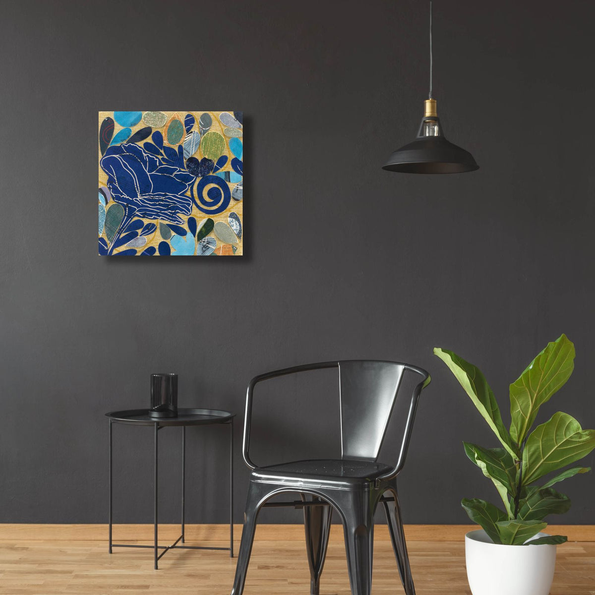 Rose 1 by Candra Boggs - 24x24 acrylic wall art in a room