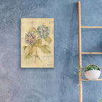 Bouquet Of Blue Hydrangea by Cheri Blum - 16x24 acrylic wall art in a room