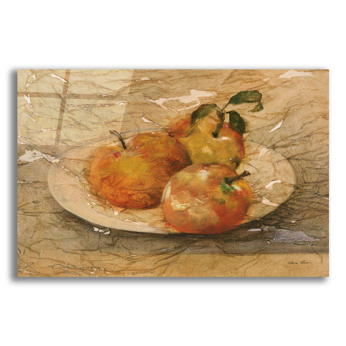 Bowl Of Fruit 3 by Cheri Blum acrylic glass wall art