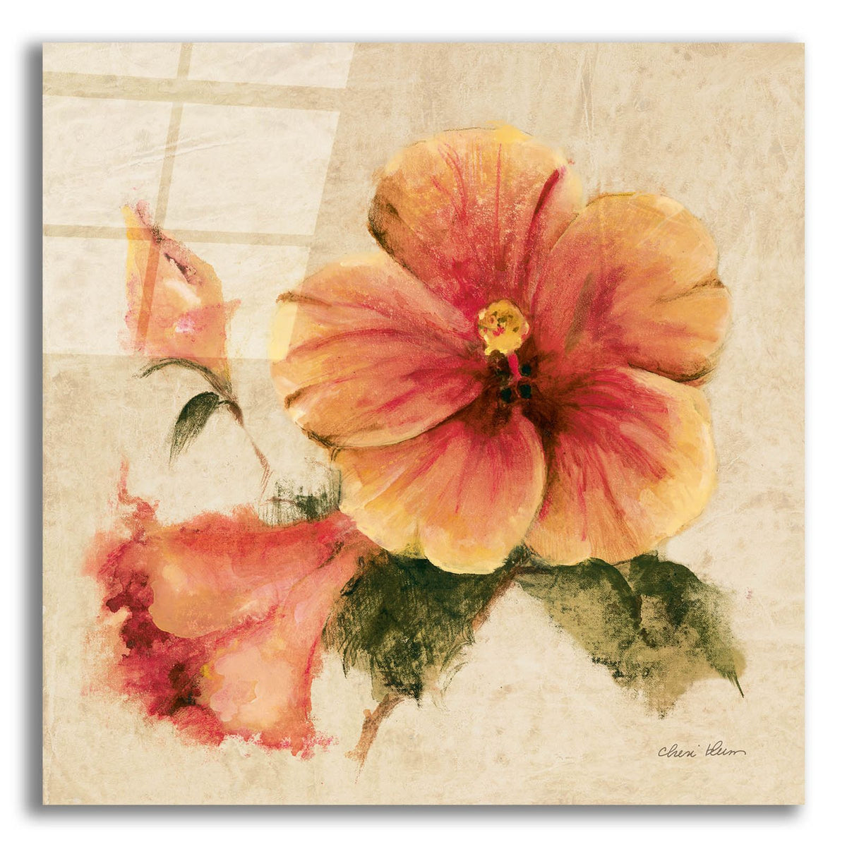 Bright Tropics 1 by Cheri Blum acrylic glass wall art
