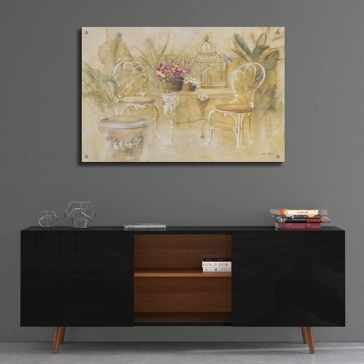 Conservatory by Cheri Blum - 36x24 acrylic wall art in a room