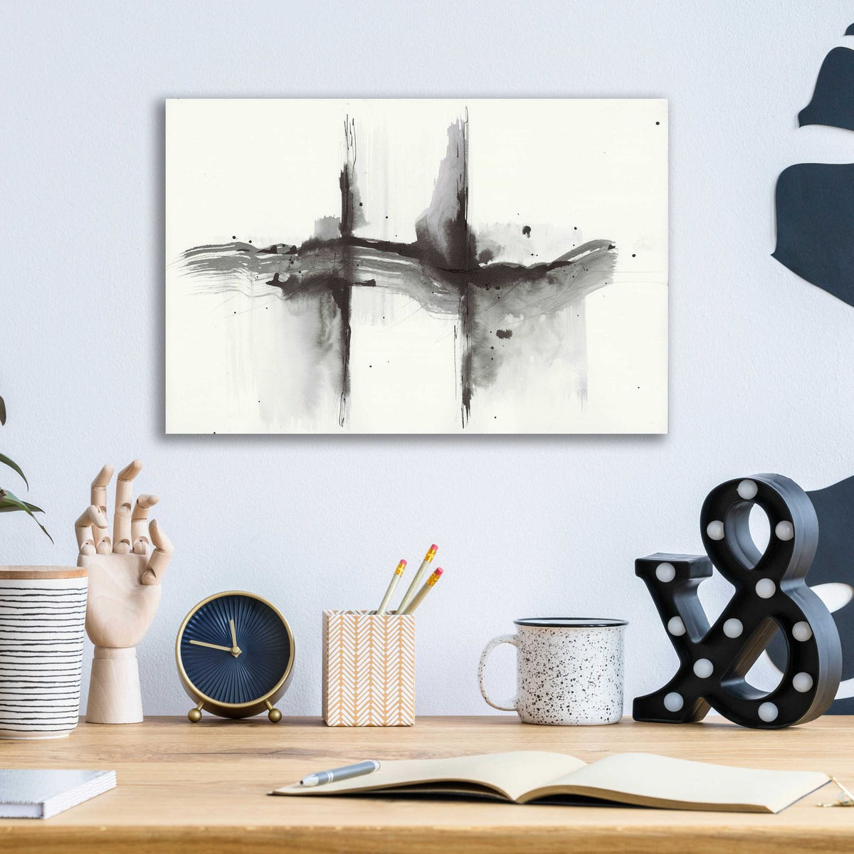 Simplification Series III by Britt Hallowell - 16x12 acrylic wall art in a room