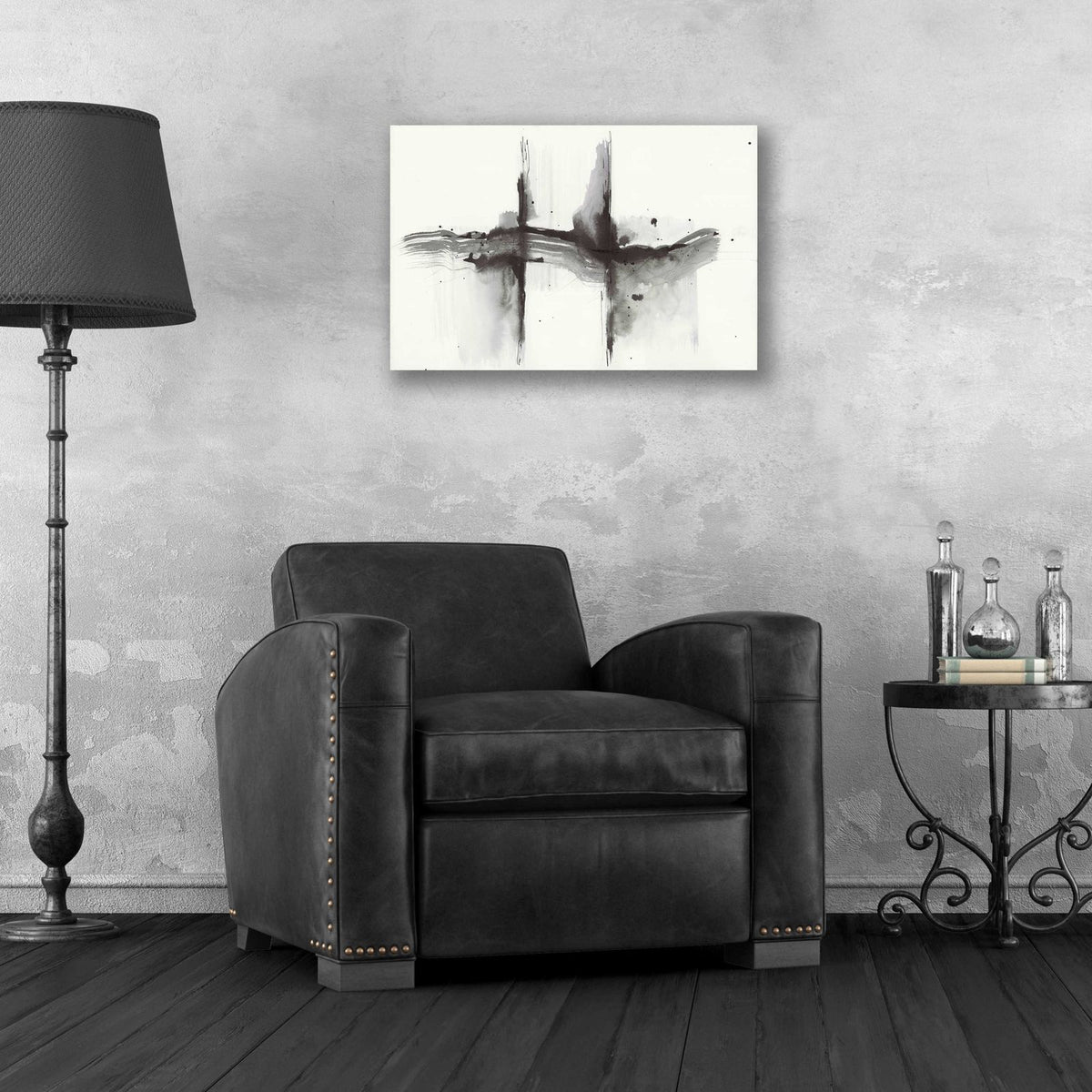 Simplification Series III by Britt Hallowell - 24x16 acrylic wall art in a room