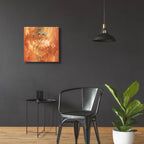 Desert Sunset 1 by Albena Hristova - 24x24 acrylic wall art in a room
