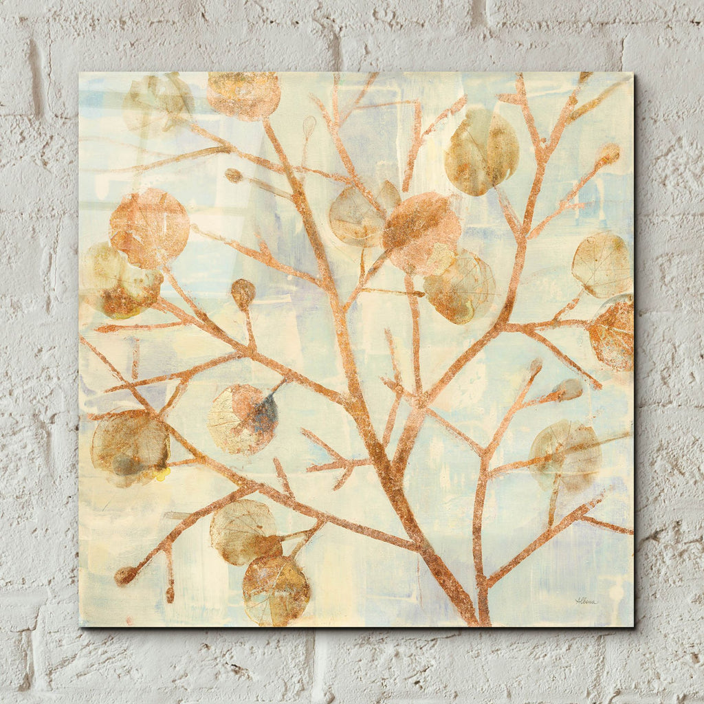 Epic Art 'Shimmering 2'  by Albena Hristova Acrylic Glass Wall Art,12x12