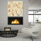 Epic Art 'Shimmering 2'  by Albena Hristova Acrylic Glass Wall Art,36x36